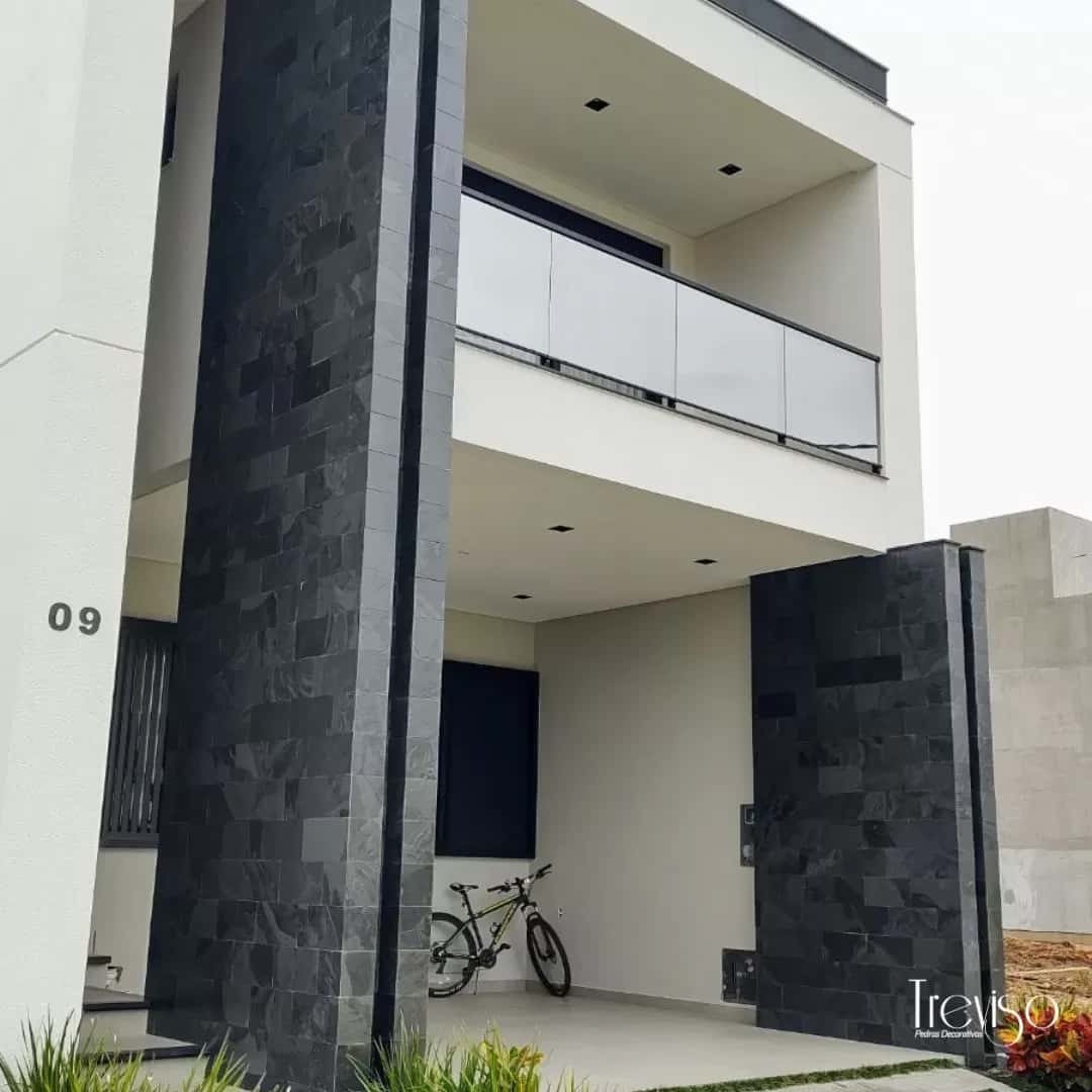 Composição Pedra Ardósia Mineira Grafitte